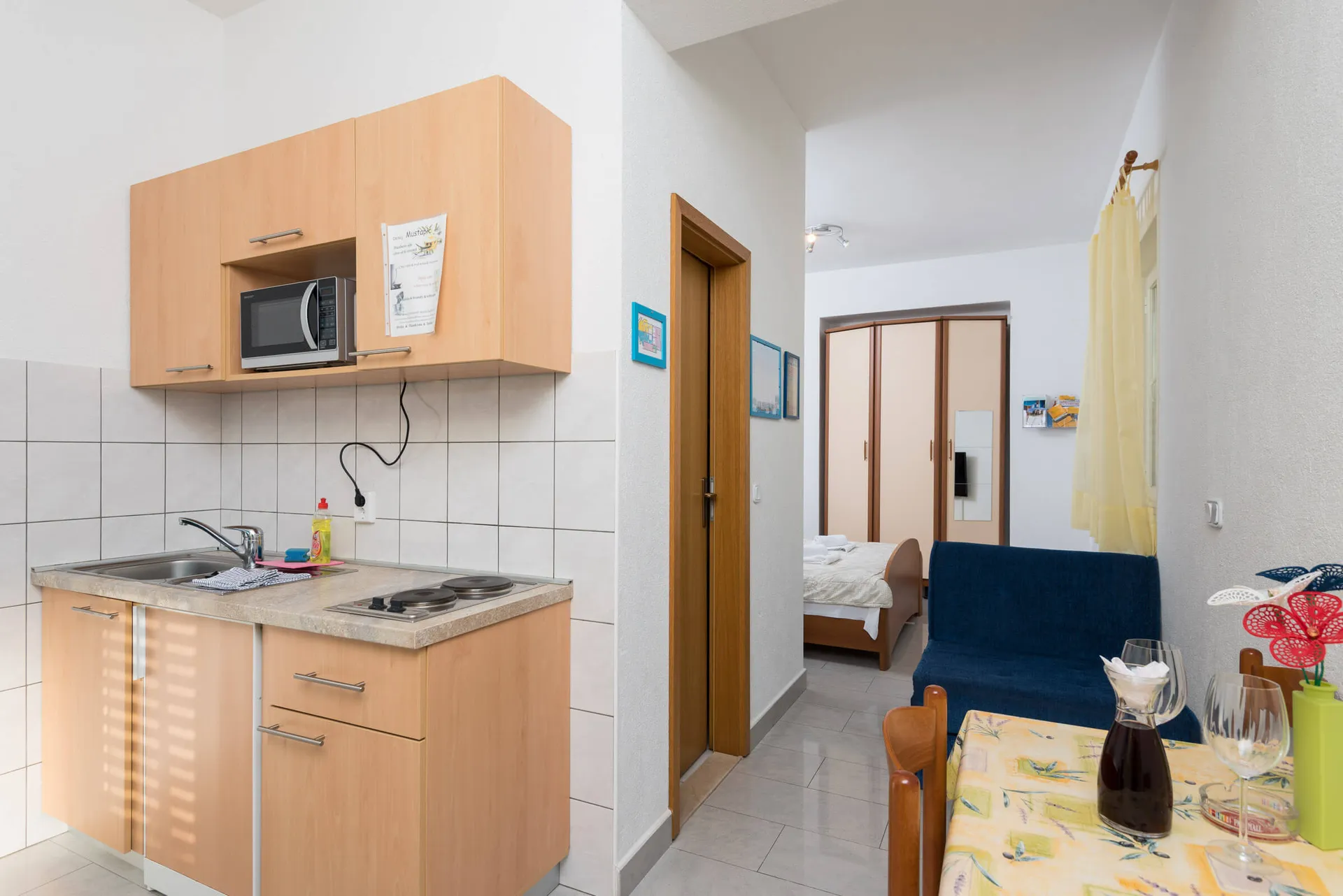 Apartment 2 at Maestral Orebic — 25m², for 2+1 (child) person